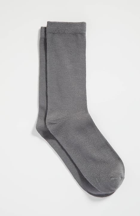 Image For Rayon From Bamboo-Blend Crew Socks from JJill